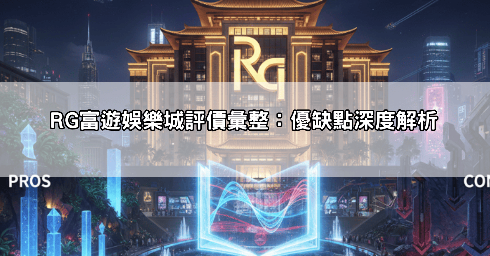 RG富遊娛樂城評價彙整:優缺點深度解析